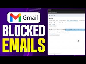 How to See Blocked Emails in Gmail (2025) - Find Blocked Senders