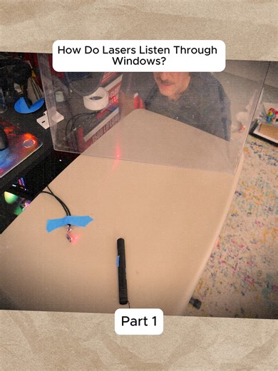How Lasers Can Capture Sound Through Windows