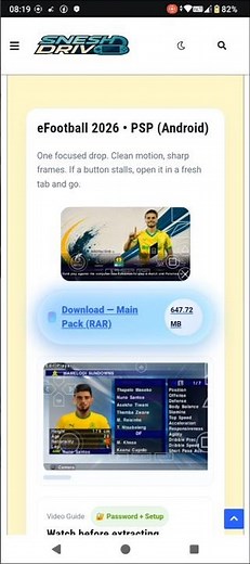 HOW TO DOWNLOAD SNETHEMBA MTSHIZANA PES 2026 NEW UPDATE #gaming #ppsspp #viral