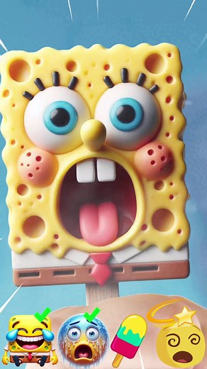 Tom Sings Change Spongebob in an Emoji Ice Cream