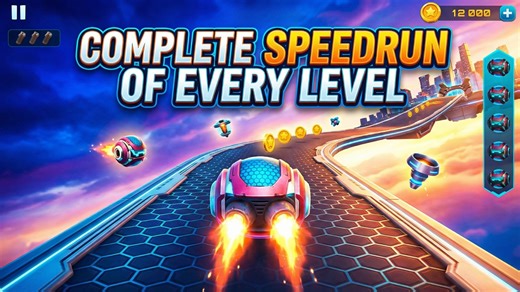 All levels speedrun in Going Balls mobile gameplay challenge