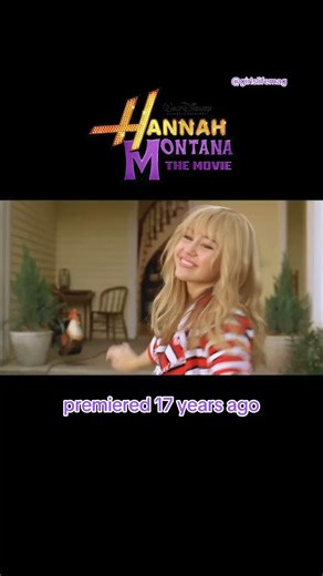 Happy 17th anniversary to “Hannah Montana: The Movie” 💖🤠🎤💜🐴