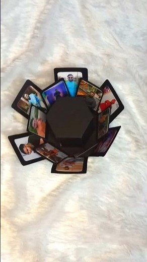 Photo explosion box | diy crafts | photo box #photoexplosionbox #explosionbox #craft #giftideas