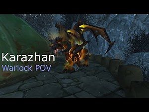 TBC Classic - Karazhan - Nightbane (Warlock POV)