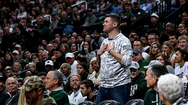 Ex-MSU star Paul Davis sorry for heckling, Breslin Center ejection