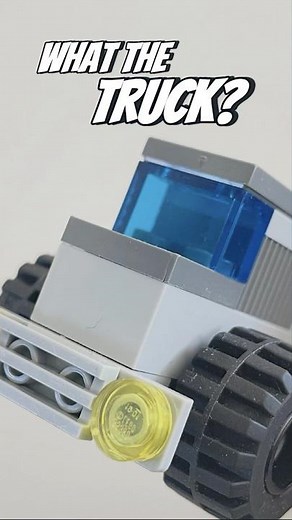 Mini LEGO Cyber Space Truck | Futuristic Custom MOC Build