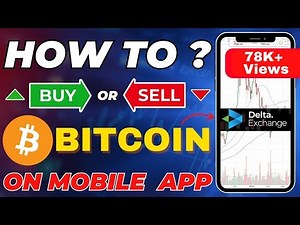 How to Trade in Delta Exchange Mobile App | Buy Sell Bitcoin Futurers in Delta Exchange
