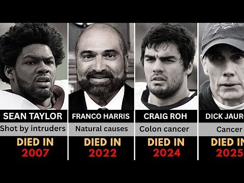 NFL Players Who Died (2000–2025) | Full List & Causes of Death