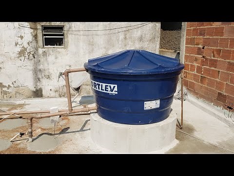 details for installing a 1000lt water tank