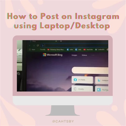 How to use instagram on your pc/laptop #tips #smm #va #ig #mobileviewed