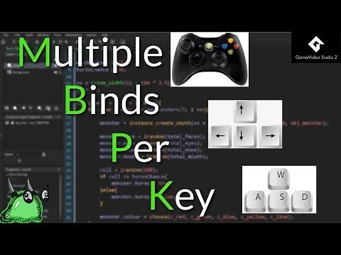 GameMaker Studio 2: Multiple Bindings for Keys and Buttons