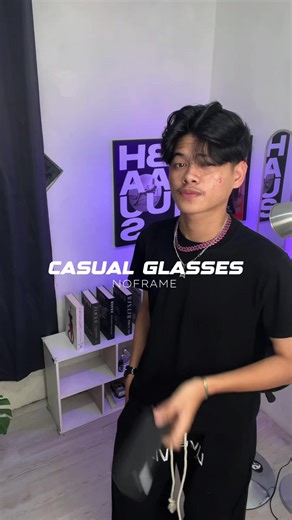 Casual Frame-less Glasses for Everyday Style