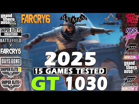 Nvidia Geforce GT 1030 In 2025 | 15 Games Tested | #gt1030