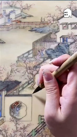 mino__craft on Instagram: "In Jingdezhen, porcelain is more than an object. On pure white clay, colors awaken gently under the brush. Each line is not just decoration, but an expression of time, patience, and care. Hand-painting gives every piece its own quiet character. Discover the beauty of Eastern craftsmanship with Minocraft and bring this elegance into your everyday life. #Minocraft #Jingdezhen #handpaintedporcelain #ChinesePorcelain #artisancraft handcrafted ceramicart orientalaesthetic s