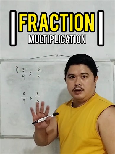 Multiplication of fraction #teachersoftiktok #math