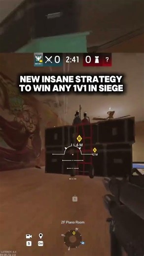 New insane strategy to win any 1v1 #rainbowsixsiege #R6s #siege