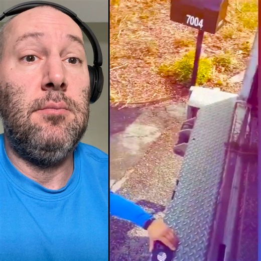 216K views · 7K reactions | guy upset at delivery driver #reaction #delivery | Anthony T Reactions | Facebook