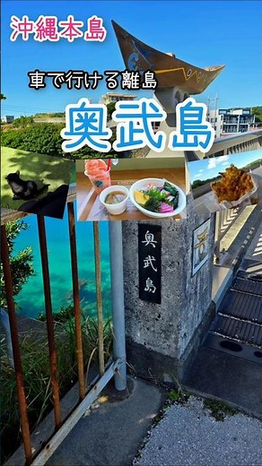 【一人旅】＜癒しの離島＞那覇から車で行ける絶景グルメの旅・奥武島 #shorts #ショート #沖縄 #旅行 #観光 #グルメ