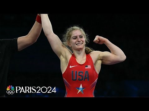 American Amit Elor continues women's 68kg freestyle wrestling run to final | Paris Olympics