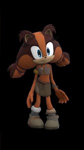Sonic Boom: Rise of Lyric Stick the Bager NPC Animations in Blender #sonicboom #riseoflyric #blender