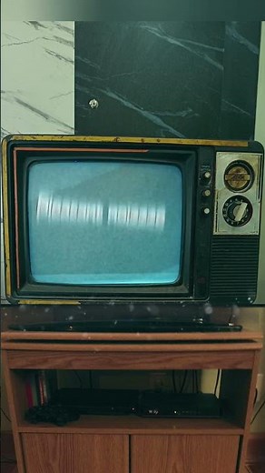 Vintage tv channel Change sound effects! Satisfying video! #asmr #tv #vintage #shorts #sound