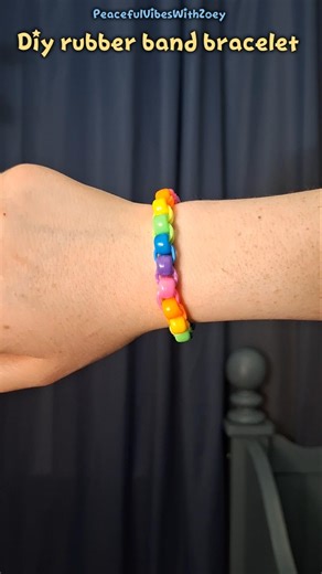 Diy rubber band bracelet #bracelet #braceletmaking #diyideas #diy