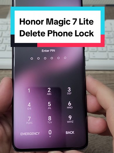 Honor Magic 7 Lite, Delete Pin, Pattern, Password lock. #how_to_hard_reset_honor #honor_magic7_lite_unlock #honor_factory_reset