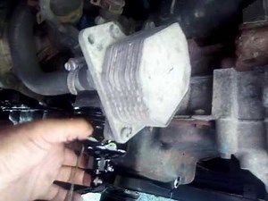 How to change oil filter on FORD TRANSIT MK7
