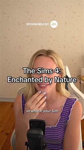 AD- Just a fairy living her best Sim life... 🧚‍♀️ @The Sims #TheSims4 #EnchantedByNature