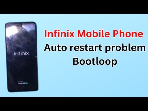 infinix hot 11s nfc auto restart problem