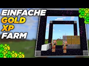 Einfache 1.20 GOLD UND XP FARM. Minecraft Bedrock