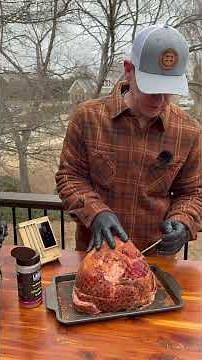 PERFECT Smoked Easter Glazed Ham with the Lane’s BBQ Ham Kit