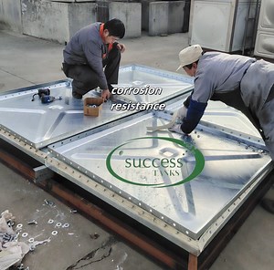 [Hot Item] 10000 Litre Rain Water Storage Rainwater Harvester Tower HDG Galvanized Steel Water Tank