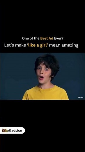 Let’s make ‘like a girl’ mean amazing