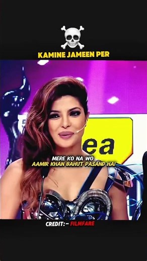 Priyanka Chopra funny moment with Aamir Khan 🤯☠️🥶ft.‪@FilmfareOfficial‬ #shorts #priyankachopra