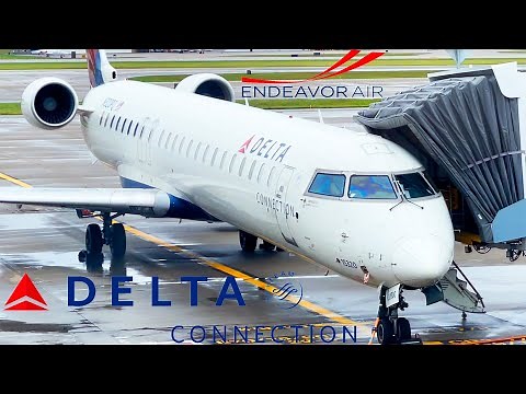 TRIP REPORT: Delta Connection (Endeavor) | Mitsubishi CRJ-900LR | Cincinnati - Detroit | Main Cabin