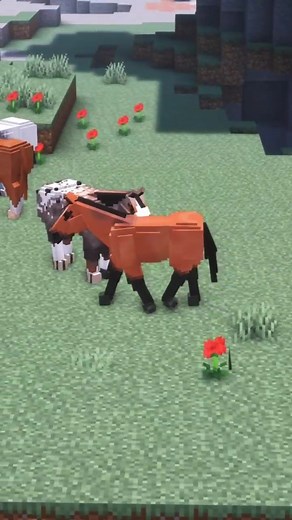 리얼한 말 모드! #마인크래프트 #minecraft #틱톡게이머 #게임리뷰 #파트너크리에이터 #아르멍 #좋아요
