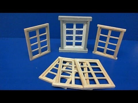 making Windows in 1/35 scale (I video 17)