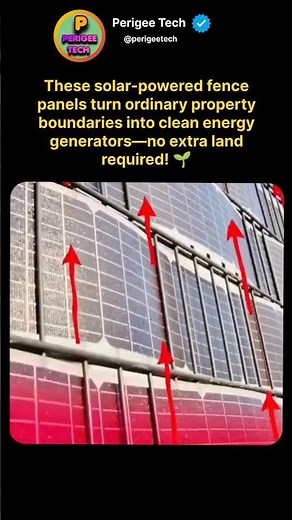 This Solar Fence Generates Electricity! ☀️⚡