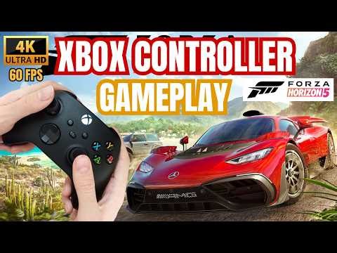 Xbox Controller on PC-Forza Horizon 5 Gameplay | 4K 60FPS