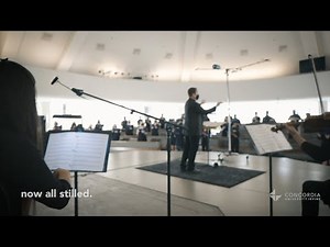 Concordia Choir performs "Dark & Luminous Night" by Ola Gjeilo