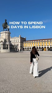 4.8K views · 45 reactions | The ultimate 3-day Lisbon itinerary is here. Don’t miss these stops!  | Guide to Europe | Facebook