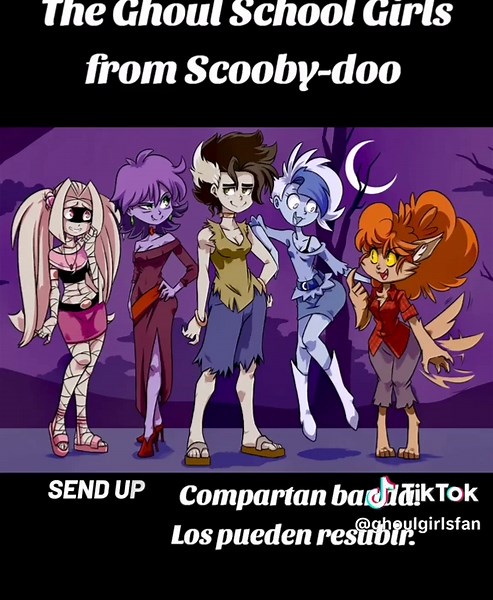 Ghoul School Girls de Scooby-Doo 1988: Regreso Épico