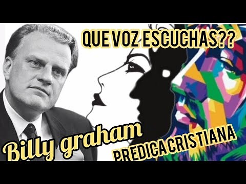 Billy Graham in Spanish Christian sermon The Three Voices