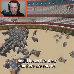 132K views · 704 reactions | 100 BEASTS VS. 100 GOLEMS | CaptainSparklez | Facebook