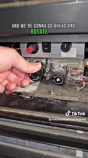 How to relight a pilot on a gas fireplace furnace or water heater 🤔 #plumbing #handyman #diy #fireplace
