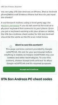 GTA San Andreas all cheat codes for all consoles and pc