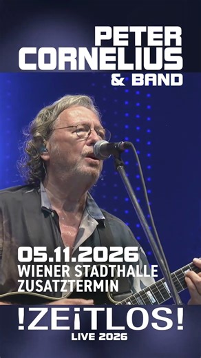 PETER CORNELIUS LIVE 2026