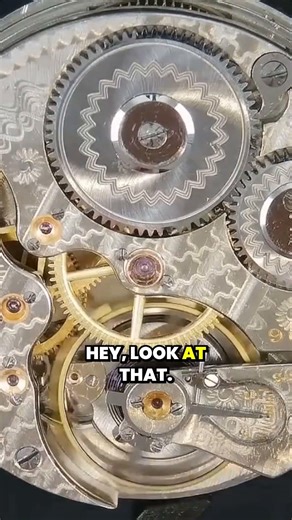 Satisfying micro assembly for a successful start! #watchrepair #watchrestoration #pocketwatch