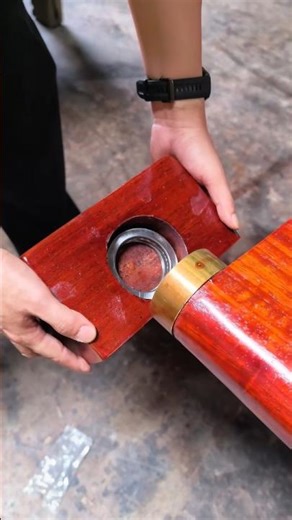 No More Creaking | Copper-Bushed Solid Wood Door